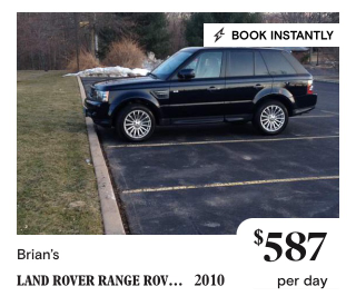 Illustration for article titled What's the most insanely priced Turo in your area?